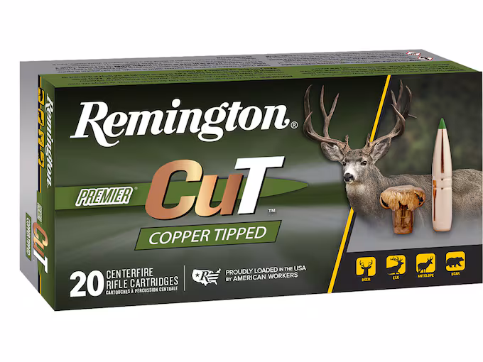 Remington Premier CuT 300 Winchester Magnum Ammo 180 Grain Box of 20