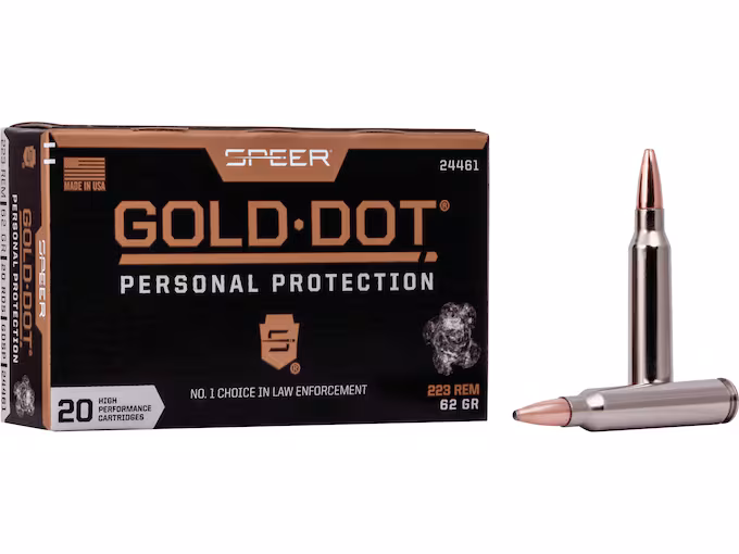 Speer-Gold-Dot-223-Remington-Ammo-62-Grain-Speer-Gold-Dot-Box-of-20