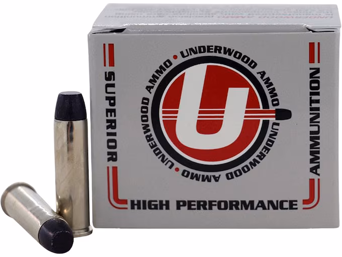 Underwood 357 Magnum Ammo 180 Grain Flat Nose