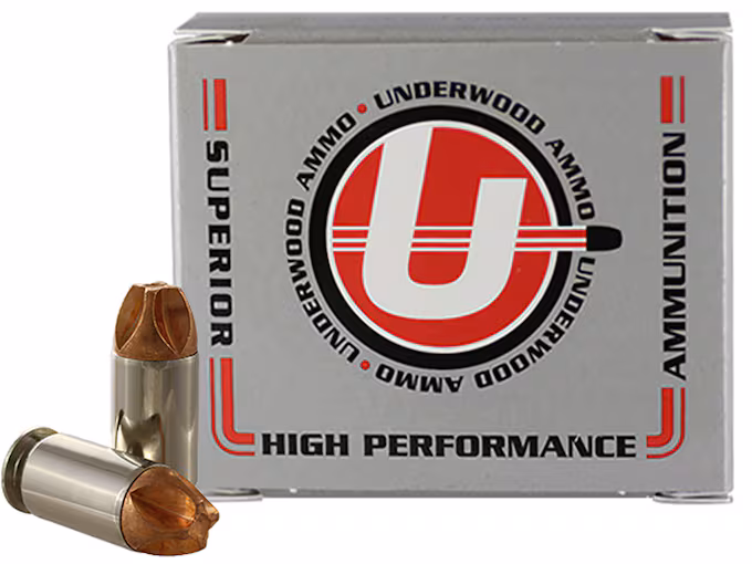 Underwood Xtreme Defender 45 ACP Ammo 135 Grain Lehigh Xtreme Defense Fluted Lead