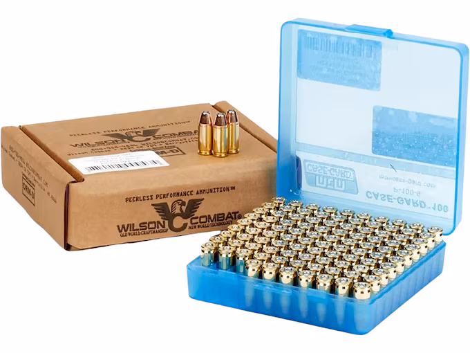 Wilson Combat Bill Wilson Signature Match 9mm Luger Ammo 115 Grain Hornady HAP Jacketed Hollow Point