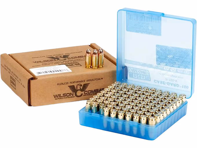 Wilson Combat Bill Wilson Signature Match Compact 9mm Luger Ammo 147 Grain Round Nose