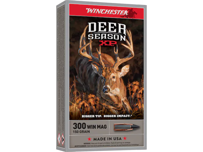 Winchester Deer Season XP 300 Winchester Magnum Ammo 150 Grain Winchester Box of 20