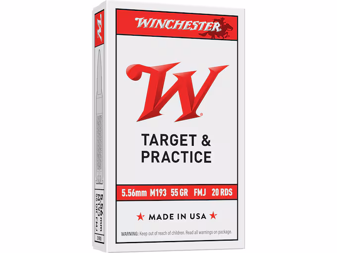 Winchester White Box USA 5.56x45mm NATO  Metal Jacket