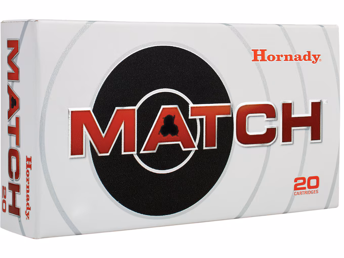 Hornady Match 308 Winchester Ammo 168 Hollow Point