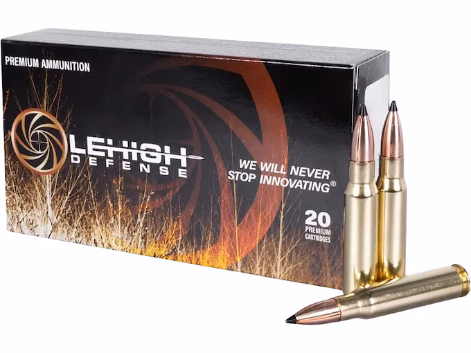 Lehigh Defense Tipped Xtreme Chaos 308 Winchester Ammo Box of 20