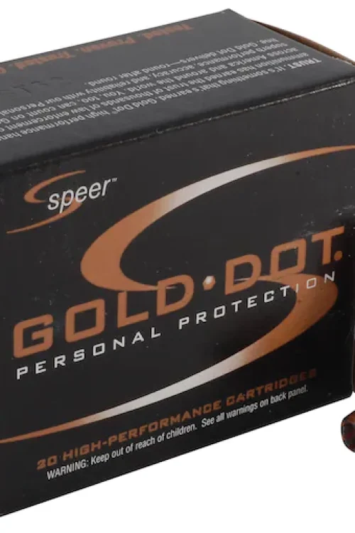 Speer Gold Dot 9mm Luger Ammo 147 Grain Bonded Jacketed Hollow Point