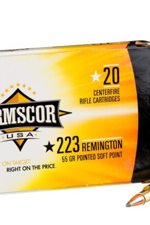 1000 Rounds of .223 Rem Ammo by Armscor USA – 55gr PSP
