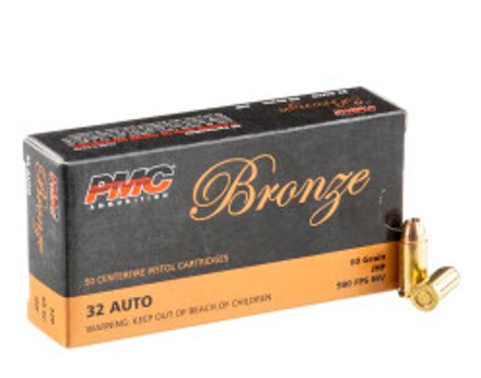 1000 Rounds of .32 ACP Ammo PMC - 60gr JHP - Image 2