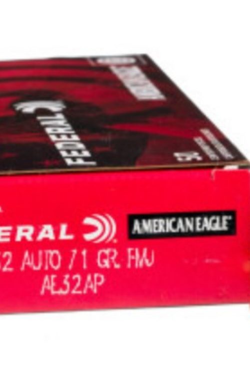 1000 Rounds of .32 ACP Ammo by Federal  Eagle – 71gr FMJ