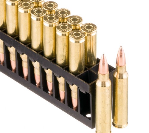 200 Rounds of .223 Ammo by Hornady BLACK - 62gr FMJ