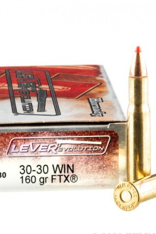 200 Rounds of 30-30 Win Ammo by Hornady – 160gr FTX
