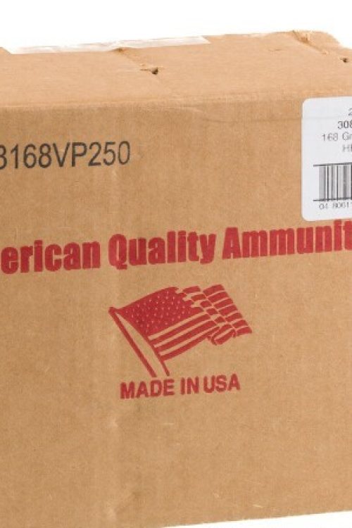 250 Rounds of .308 Win Ammo by American Quality Ammunition – 168gr HPBT
