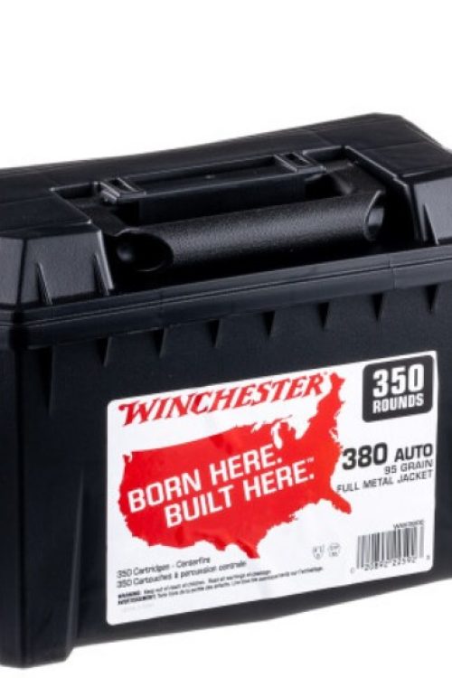350 Rounds of .380 ACP Ammo in Field  Winchester – 95gr FMJ