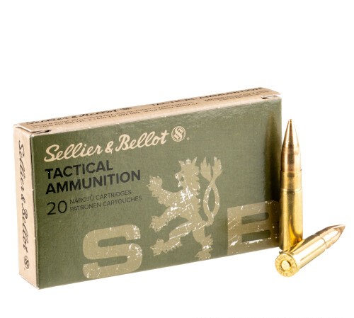 500 Rounds of .300 AAC Blackout Ammo by Sellier & Bellot - 147gr FMJ