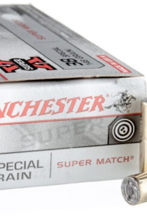 500 Rounds of .38 Spl Ammo by Winchester 148gr Wadcutter