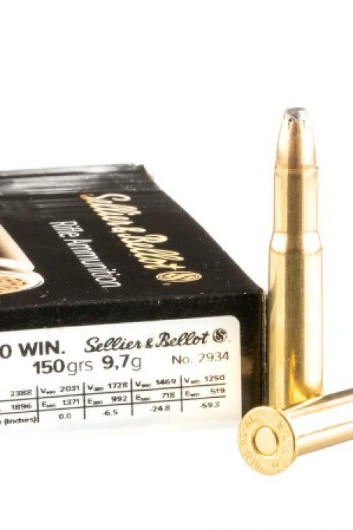 500 Rounds of 30-30 Win Ammo by Sellier & Bellot – 150gr SP