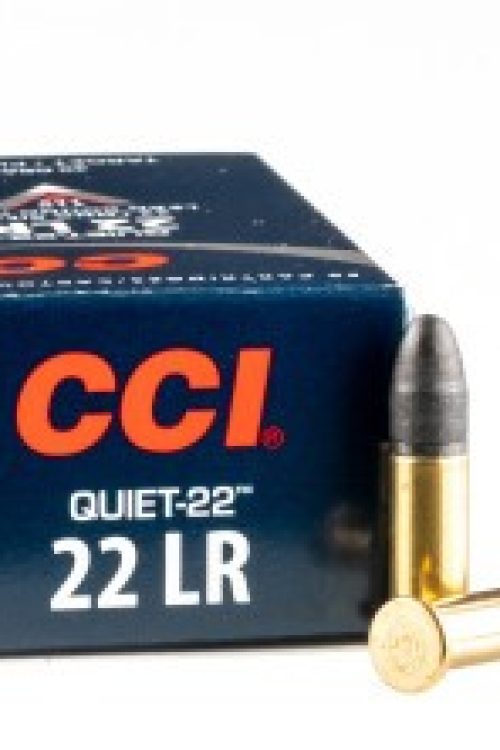 5000 Rounds of .22 LR Ammo by CCI Quiet-22 – 40gr LRN