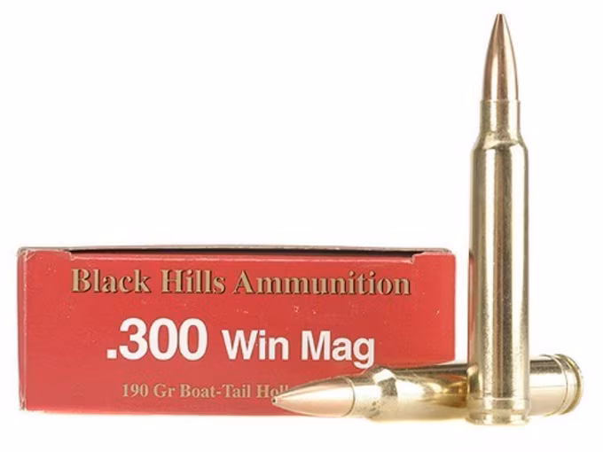 Black Hills 300 Winchester Magnum Open Tip Match