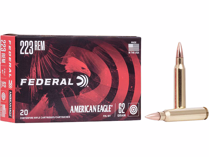 Federal American Eagle 223 Remington Ammo Metal Jacket