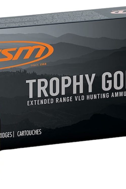 HSM Trophy Gold 308 Winchester Ammo 168 Grain Berger Hunting VLD Box of 20