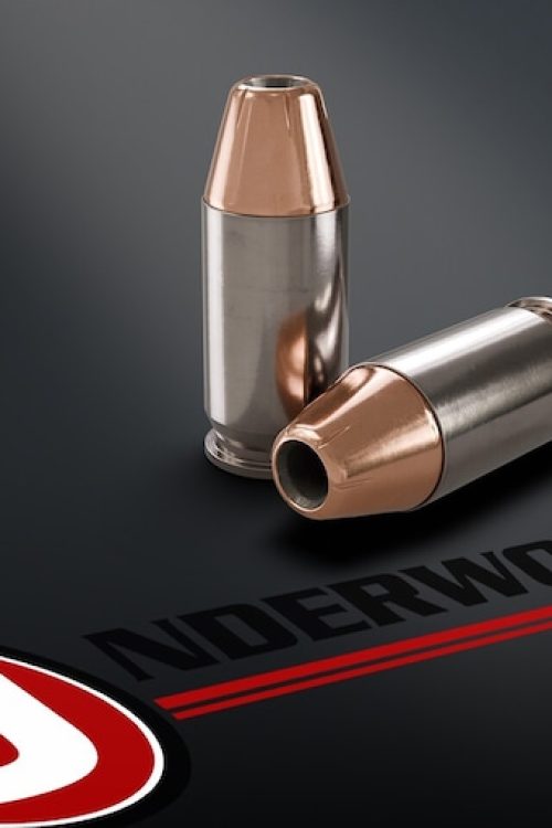 Underwood 45 ACP +P Ammo 185 Grain Nosler Sporting Handgun Jacketed Hollow Point