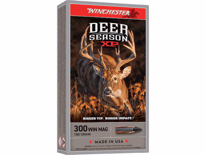Winchester Deer Season XP 300 Winchester Magnum Ammo 180 Grain Winchester Box of 20