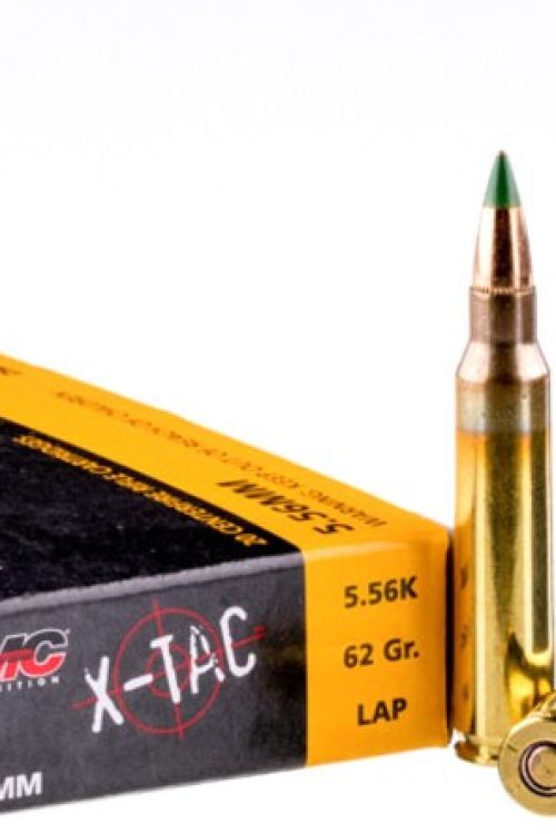 1000 Rounds of 5.56×45 Ammo by PMC – 62gr FMJ M855