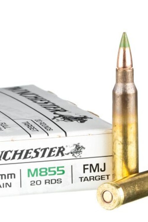 1000 Rounds of 5.56×45 Ammo by Winchester – 62gr FMJ M855