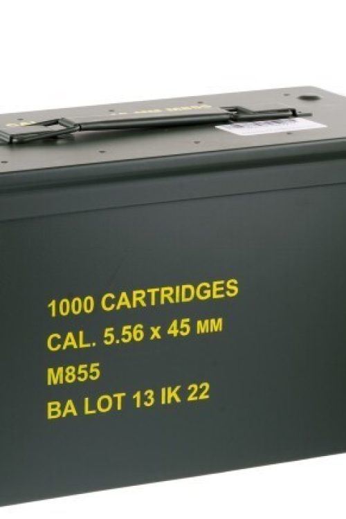 1000 Rounds of 5.56×45 Ammo in Ammo Can by Igman – 62gr FMJ M855