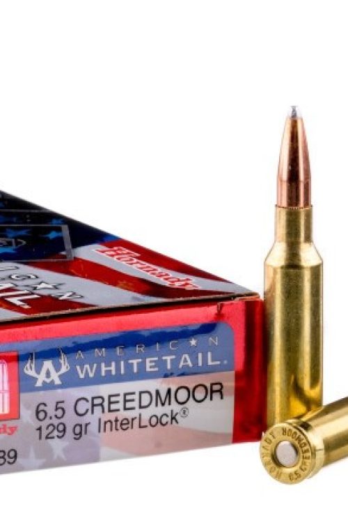 200 Rounds of 6.5 mm Creedmoor Ammo by Hornady – 129gr SPBT