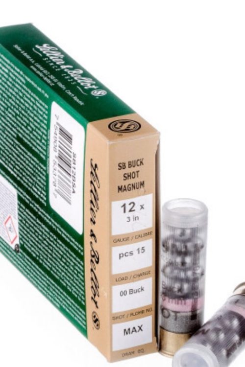 250 Rounds of 12ga 3″ Ammo by Sellier Buck