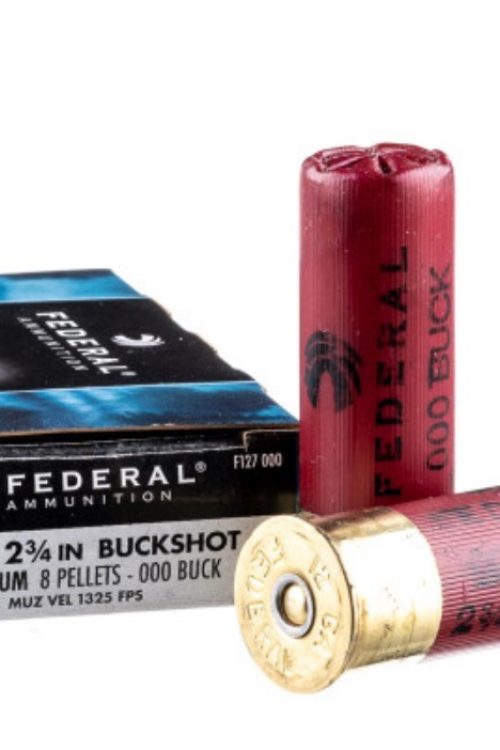 250 Rounds of 12ga Ammo by Federal Power Buck