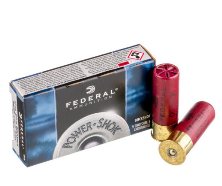 250 Rounds of 12ga Ammo by Federal Power Shok Buck - Image 2
