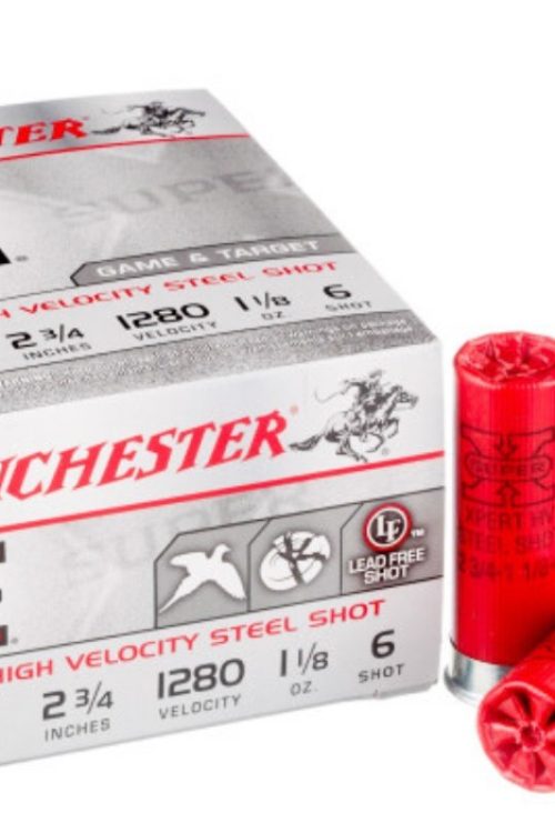 250 Rounds of 12ga Ammo by Winchester – 1 .125 Shot (Steel)