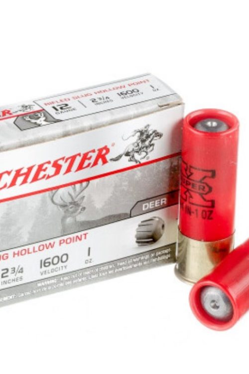 250 Rounds of 12ga Ammo by Winchester Super HP rifled slug
