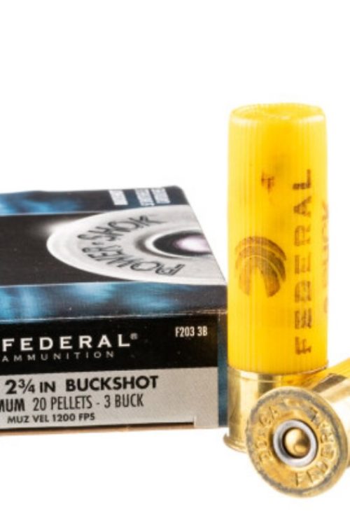 250 Rounds of 20ga Ammo by Federal 3 Buck