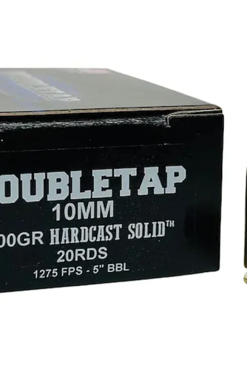 DoubleTap Hardcast Solid 10mm Auto Ammo 200 Grain Flat Nose