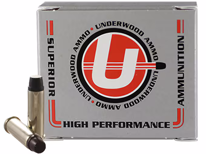 Underwood 38 Special +P Ammo 158 Grain Flat Nose